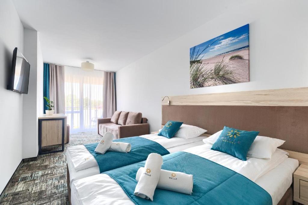 Apartament Sun W Welle Grzybowo  Buitenkant foto